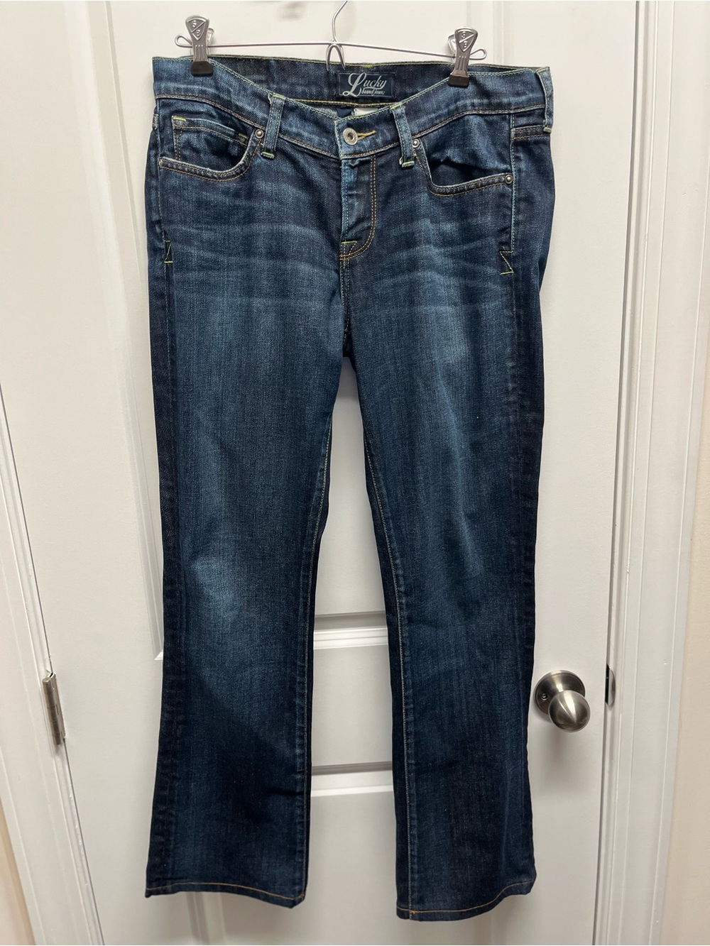 Lucky Brand Zoe Boot 79 Jeans Dark Wash Size 8/29 Reg Inseam 31”
